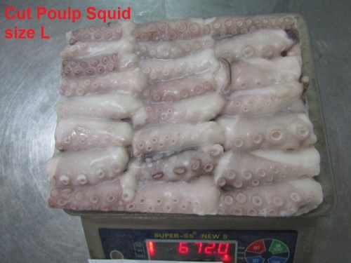 Frozen Cut Poulp Squid - Maza Cut